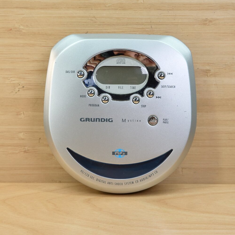 Grundig Mystixx CPD 9200 SPCD MP3 Portable CD Player / Tested & Working